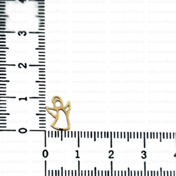 Link din aur 14k - pentru bratara - ingeras XL