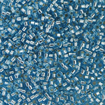 Miyuki Delica Silverlined Light Blue 5gr 11/0