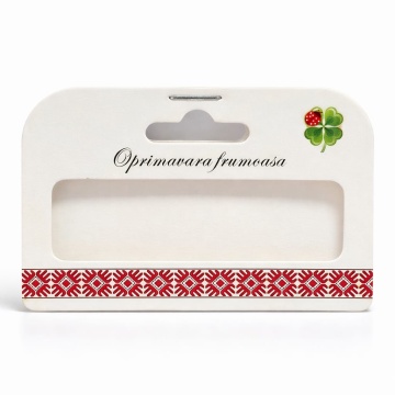 Ambalaj pentru mărțișor - model traditional