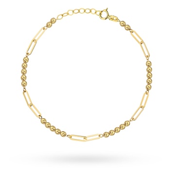 Bratara Aur 14k cu Placute si Bilute