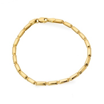 Brățară Elegantă din Aur 14K Galben - Colecția Simple
