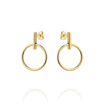 Cercei Aur 14k cu Cerculete