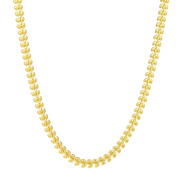 Colier Musette din Inox placat cu AUR 18K