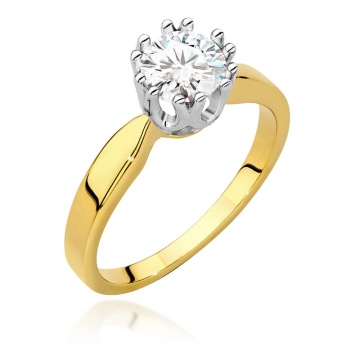 Inel Aur 14K cu Diamant de Laborator 0.70 ct