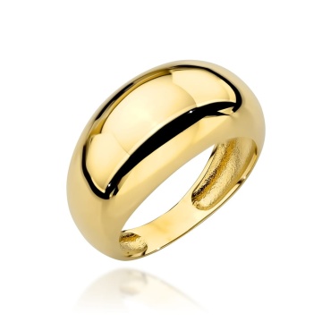 Inel Elegant Din Aur 14K Neted