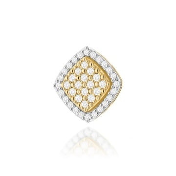 Pandantiv Aur 14K cu Diamante Naturale 0.28 ct