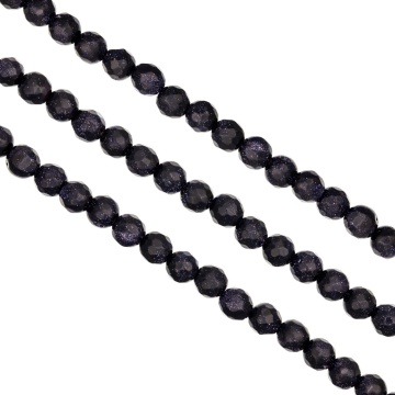 Sirag Purple Goldstone fatetat 6mm