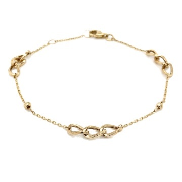 Bratara Lant cu Zale- Aur 14k