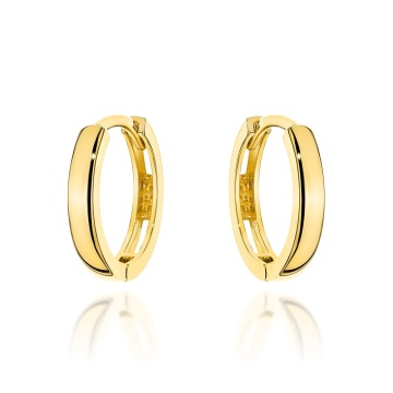 Cercei Aur 14K Rotunzi Simplu