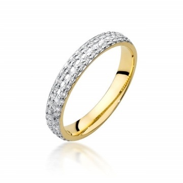 Inel Aur 14K cu Diamante Naturale 0.23 ct