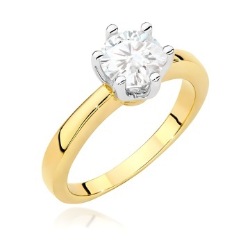 Inel Aur 9K cu Diamant de Laborator 0.70 ct
