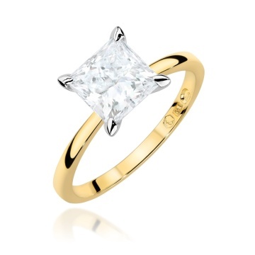 Inel Aur 9K cu Diamant de Laborator 2.00 ct