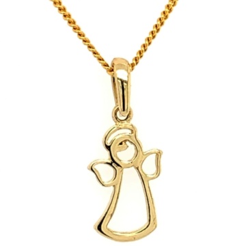 Pandantiv Aur 14K cu Ingeras