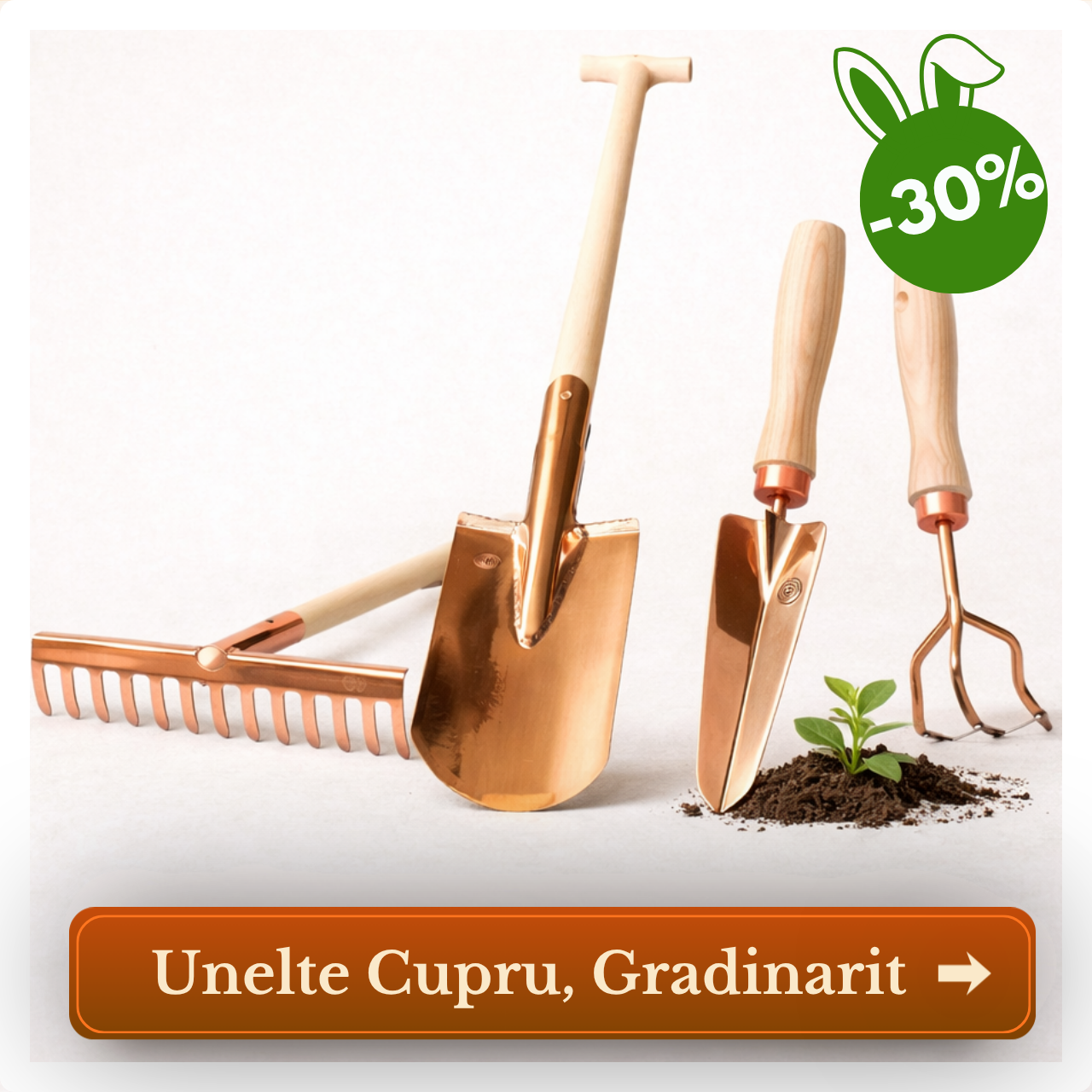 Unelte Cupru Gradinarit, Fabricadetuica