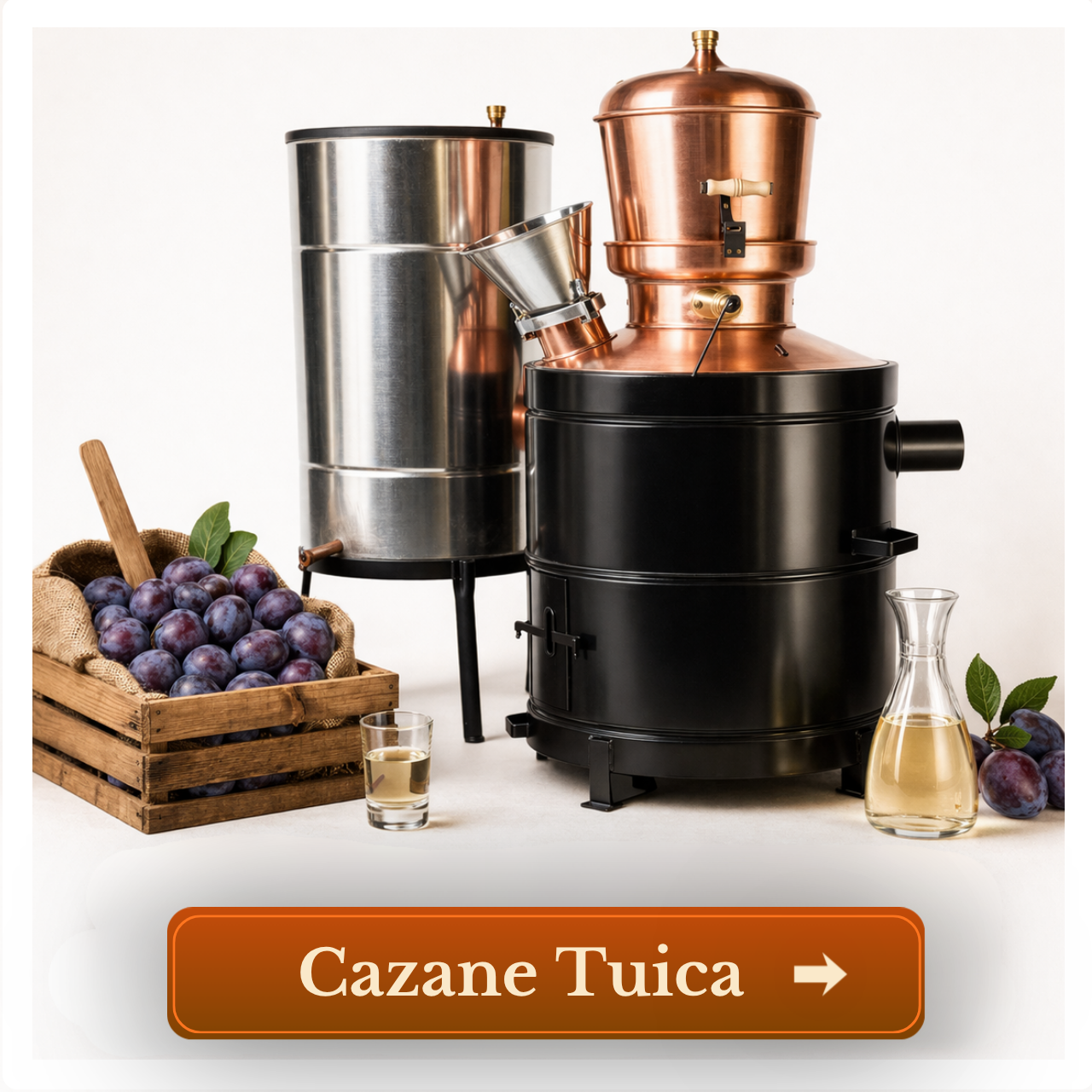 Cazane pentru Tuica