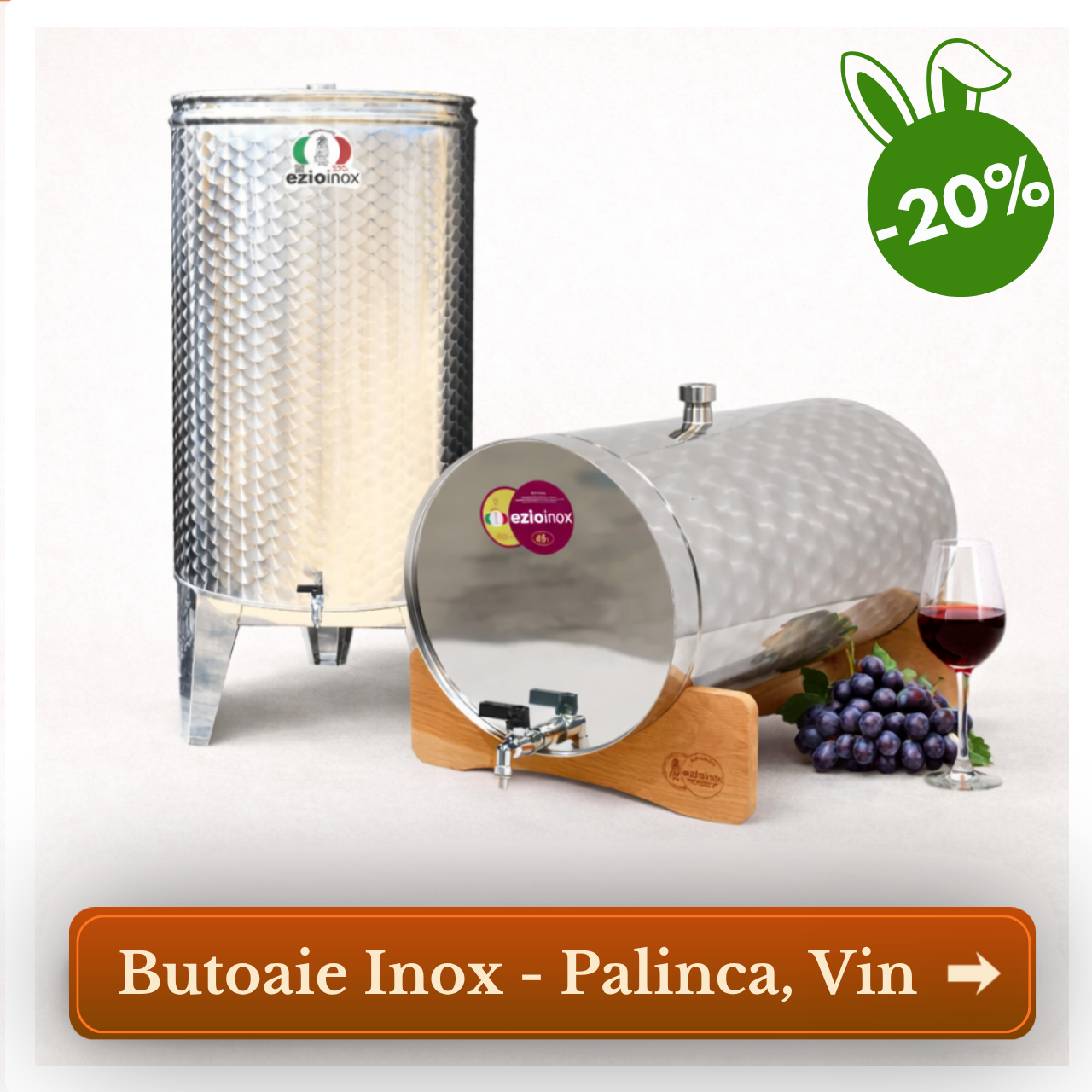Butoaie Inox Fabricadetuica