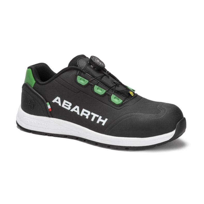 Pantofi de protectie S3, Abarth Scorpion Basso Negru, Unisex (Selecteaza Marimea Incaltamintei: 43)