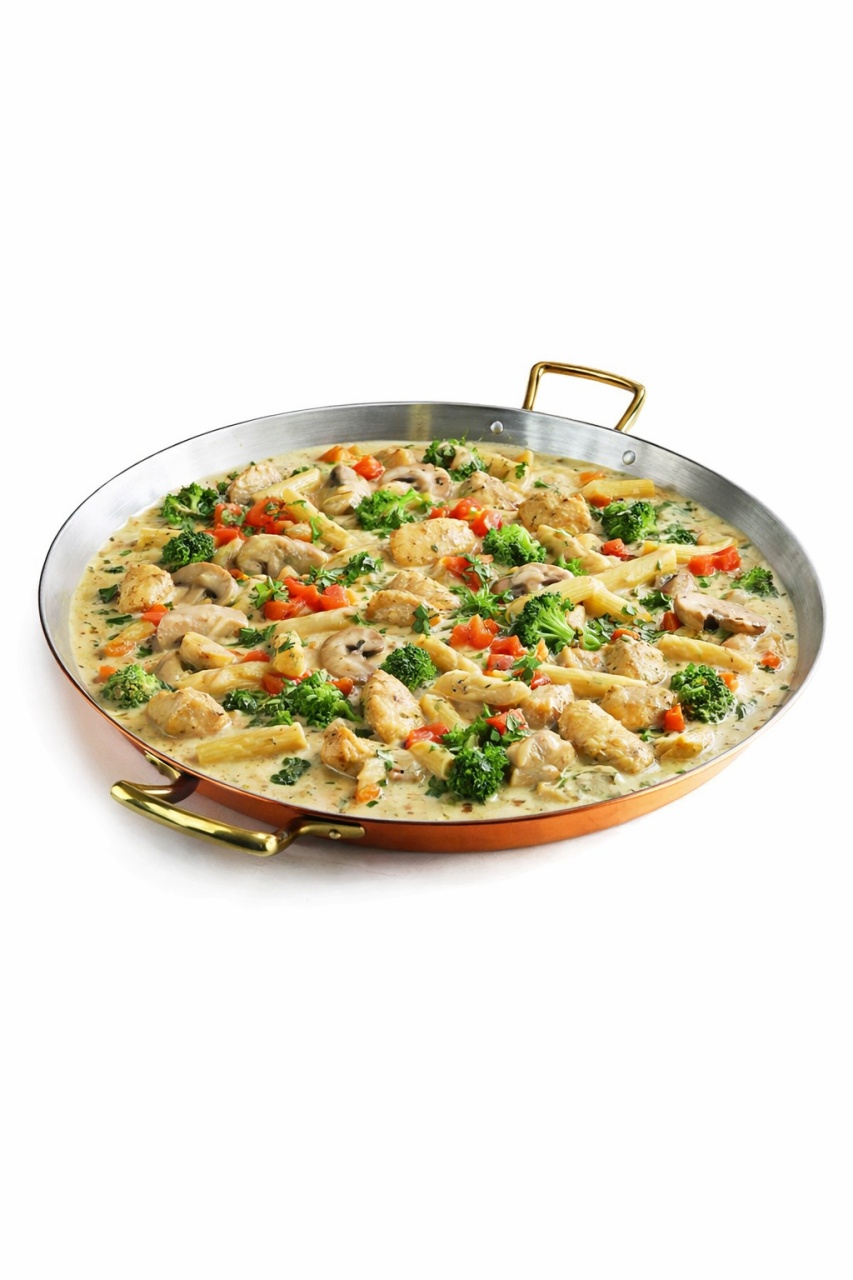 Tigaie Cupru, Manere din Bronz, Ø28cm - Paella, Pizza, Clatite, Omleta