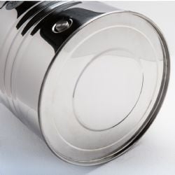 Butoi Inox 25 Litri pentru Tuica, Palinca, Ulei, Lapte, cu Robinet Inclus - 3 | YEO