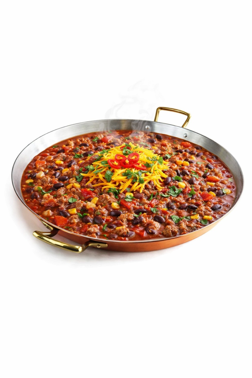 Tigaie Cupru, Manere din Bronz, Ø24cm - Paella, Pizza, Clatite, Omleta