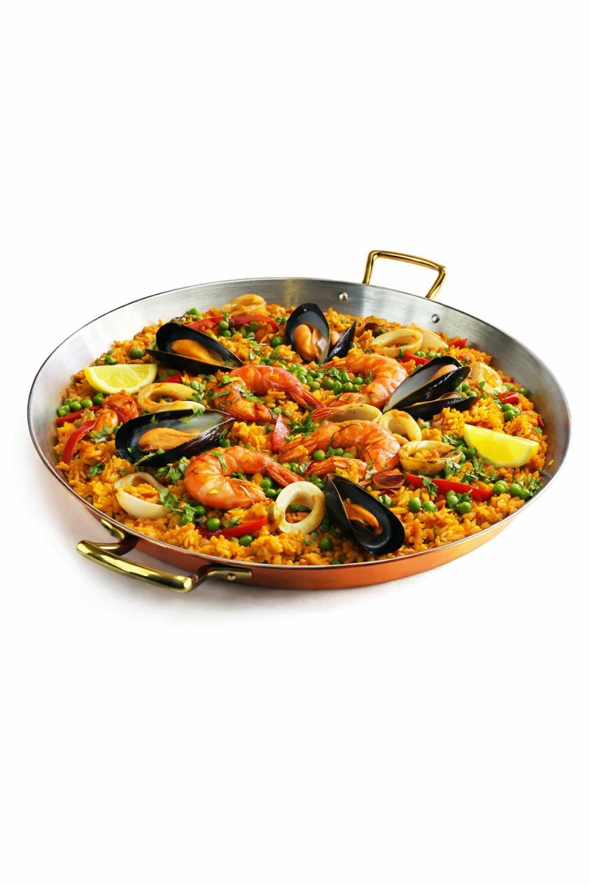 Tigaie Cupru, Manere din Bronz, Ø32cm 