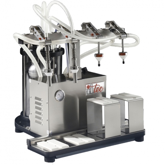 ULTRAFILLER 4 Mix - Mașină de Umplere Vacuum 4 Duze Inox, Sticle Mari si Mici