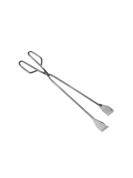 Cleste inox pentru gratar – 30 cm, maner ergonomic