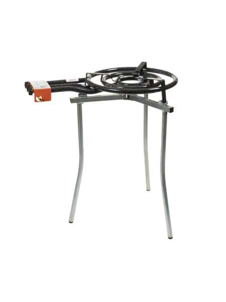 Suport pliabil reglabil pentru arzator gaz – Ø 30–60 cm