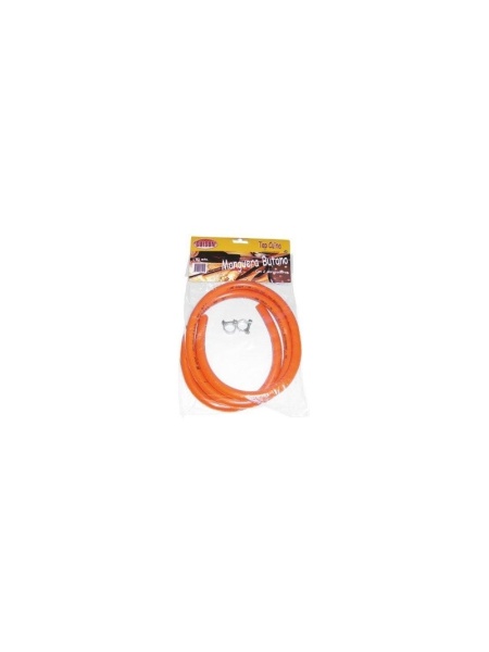 Furtun Gaz Butan/Propan 1,5 m cu 2 Coliere de Prindere