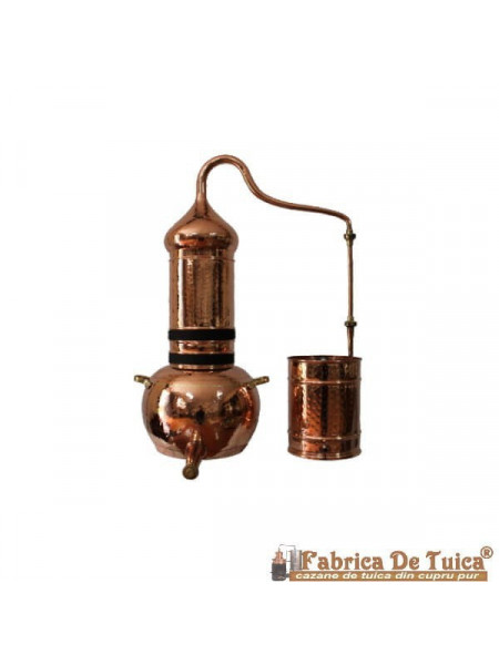 Pachet de Toamna Cazan cu coloana uleiuri esentiale 60 litri + Ceainic din cupru 1,5 litri + Suport metalic 40 cm