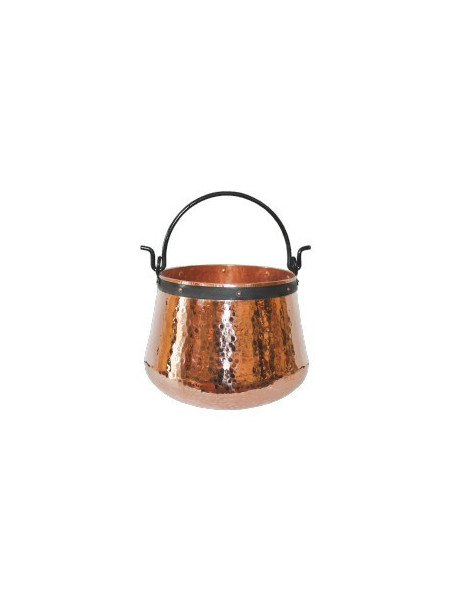 Pachet de Toamna Ceaun Traditional din cupru 5 litri + Oala din cupru 8 litri