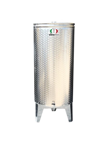 Butoi Inox pentru Tuica, Distilate, 400 Litri, cu Dop Filetat