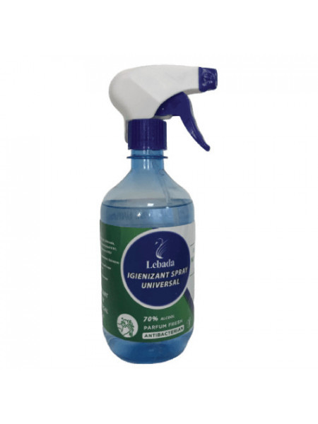 Igienizant Maini Spray 70% Alcool+Glicerina 500ml, formula completa protectoare