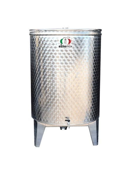 Butoi Inox pentru Tuica, Distilate, 500 Litri, cu Dop Filetat