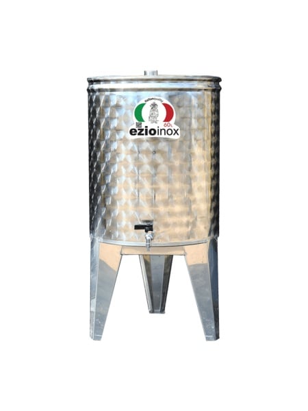 Butoi Inox pentru Tuica, Distilate, 60 Litri, cu Dop Filetat