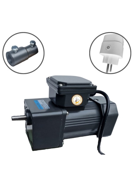 Kit Motoreductor Electric cu Bucsa de Conectare si Priza Smart WiFi