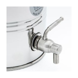 Butoi Inox 10 Litri pentru Tuica, Palinca, Ulei, Lapte, set cu Robinet si Suport - Img 10