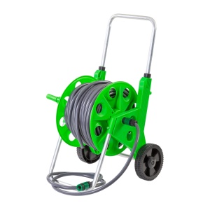 Carucior cu furtun de gradina, pentru apa, rola 50m, 1/2" - Img 12