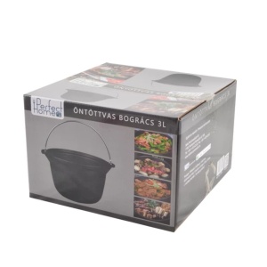 Ceaun din Fontă 3 L – Durabil și Versatil, Ideal pentru Gătit Tradițional - Img 2