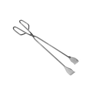 Cleste inox pentru gratar – 30 cm, maner ergonomic - Img 2