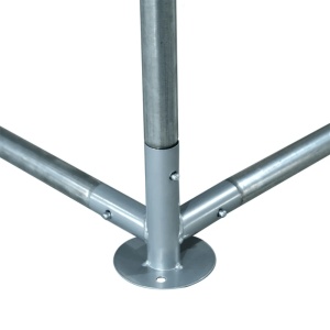 Cotet de gaini, pasari, pentru exterior 4 x 3 x 2 metri, otel galvanizat - Img 10