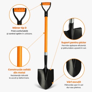 Lopata sapat grădină 115 cm
