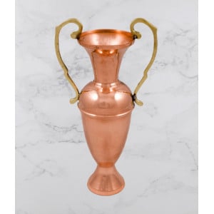 Vaza din Cupru Traditionala, Amfora Greceasca - Img 2