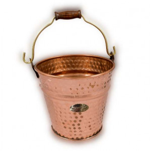 Galeata din cupru 4 litri pentru gheata vin si sampanie lovitura de ciocan
