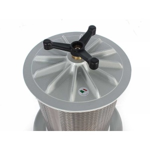 Presa hidraulica fructe 80L inox Grifo pentru struguri mere must si cidru - Img 11
