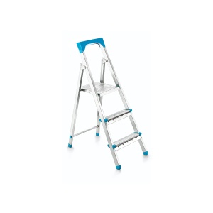 Scara metalica 2+1 trepte, 120 kg