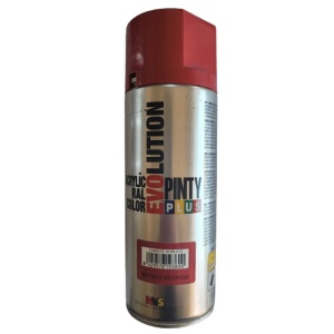 Spray PintyPlus Evolution metalic rosu 400 ml