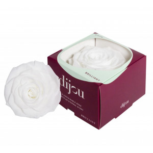 Trandafir ALB Natural Criogenat Premium cu diametru 10cm + cutie cadou - Img 1