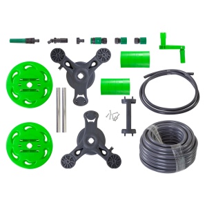 Carucior cu furtun de gradina, pentru apa, rola 20m, 1/2" - Img 9