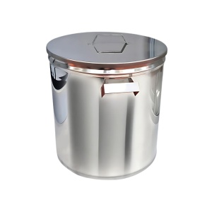 Oala Inox 50 Litri cu Capac pentru Gatit - Img 1